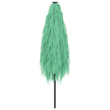Garden Parasol with Steel Pole Green 388x388x248 cm 4005115