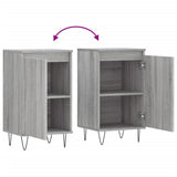 Sideboards 2 pcs Grey Sonoma 40x35x70 cm Engineered Wood 831065