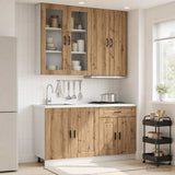 Kitchen Unit PORTO 4 pcs Artisan Oak Engineered Wood 3438354