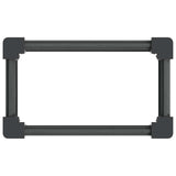 Garden Raised Bed Grey 50 x 30 x 72 cm 42039017