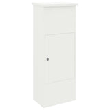 Parcel Drop Box with Storage White 44.5 x 29 x 110.5 cm Steel 874927