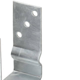 Fence Anchors 12 pcs Silver 9x6x15 cm Galvanised Steel 145334
