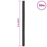 Weed Membrane Black 2x50 m PP 4005230