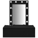 Dressing Table Black 60 x 40 x 70 cm Engineered Wood 865218