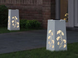 Solar LED Pathway Light 2 pcs White Cold Rolled Steel 879752