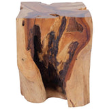 Stool Solid Teak Wood 243469