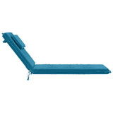 Sunlounger Cushion GEMERT 100% Polyester Light Blue 947535