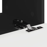TV Wall Cabinet 2 pcs Black 39 x 31 x 29.5 cm Engineered Wood 892172