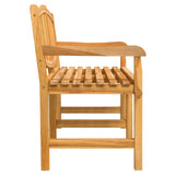 Garden Dining Set Solid teak wood Large Stackable 3157943