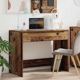 Desk with Drawer Old Wood 100 x 50 x 78 cm Engineered Wood 888945