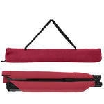 Folding Camping Bed Folding Manual Red Oxford fabric 42003188