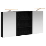 Bathroom Cabinet Set 3 pcs 100 x 10.5 x 50 cm Engineered wood 3403689