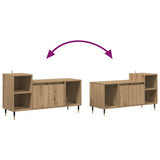 TV Cabinet Artisan Oak 100 x 35 x 55 cm Engineered Wood 882718