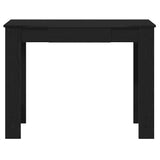 ZNTS Desk Black 100x45x75 cm Engineered Wood 860428