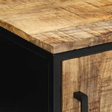 Bedside Cabinet Brown and black 30 x 30 x 40 cm 4019639