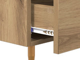 Bedside Cabinet Artisan Oak 40 x 40 x 66 cm Engineered Wood 882108