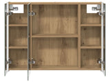 Bathroom Mirror Cabinet Artisian Oak 63.5 x 15.5 x 60.5 cm 889254