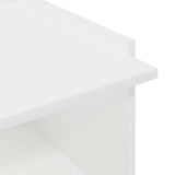 Coffee Table White 90 x 50 x 33 cm Engineered Wood 8000994
