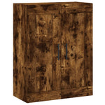 Highboard Smoked Oak 69.5x34x180 cm Engineered Wood 3199902