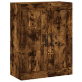 Highboard Smoked Oak 69.5x34x180 cm Engineered Wood 3199646