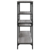 Console Table Grey Sonoma 103x32x95 cm Engineered Wood 833953