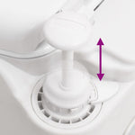 Integrated Camping Toilet White 2417 L HDPE&Enamel 154410