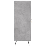 Sideboard Concrete Grey 34.5x34x90 cm Engineered Wood 828512