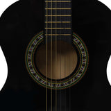 Classical Guitar for Beginner and Kid with Bag Black 1/2 34" 3055604