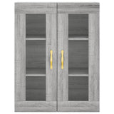 Highboard Grey Sonoma 69.5x34x180 cm Engineered Wood 3198455