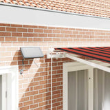 Retractable Awning Orange and brown 300 x 250 cm 3329938