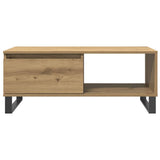 Coffee Table Artisan Oak 90x50x36.5 cm Engineered Wood 857339