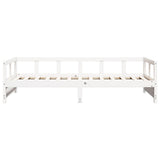 Daybed without Mattress White 80x200 cm Solid Wood Pine 854959