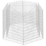 Hexagonal Gabion Raised Bed 160x140x100 cm 142535