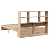 Bookcase Bed without Mattress 120x200cm Solid Wood Pine 3322391
