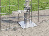 Welded Wire Fence with Concrete Base 10 x 1 m 3351000