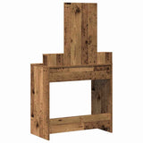 Dressing Table Old Wood 79 x 41 x 140 cm Engineered Wood 865143