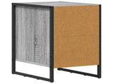 Bedside Table 2 pcs Grey Sonoma 39.5 x 30 x 50 cm 886649