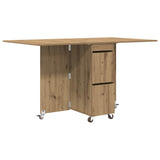 Dinning Table 2 pcs 140 x 80 x 77 cm Engineered Wood 3424939