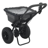 Spreader Black 53 x 81.5 x 78 cm PVC and Steel 42019627