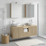 Bathroom Cabinet Set 5 pcs Sonoma Oak Engineered Wood 3406353