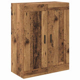 Highboard with Drawer 2 pcs Old Wood Engineered Wood 3415629