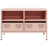 ZNTS TV Cabinet Pink 68x39x43.5 cm Cold-rolled Steel 851317