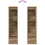 Highboard Artisan Oak 29.5x34x119.5 cm Engineered Wood 861660