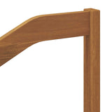 Outdoor Sofa Solid Acacia Wood Natural 3436246