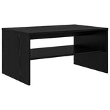 Coffee Table Black Oak 80 x 50 x 40 cm Engineered Wood 8000277