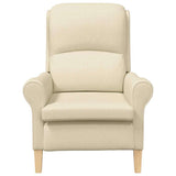 Armchair Cream 76 x 94 x 102 cm Fabric 42009846