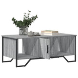 ZNTS Coffee Table Grey Sonoma 100x51x40 cm Engineered Wood 848492