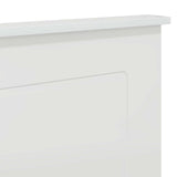 Headboard Gloss White 100 cm Engineered Wood 887653