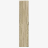 Highboard Sonoma Oak 80x35x180 cm Engineered Wood 3276653