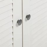 Toilet Cabinet VIGO White and Antique White 60 x 27 x 161 cm 4019128
